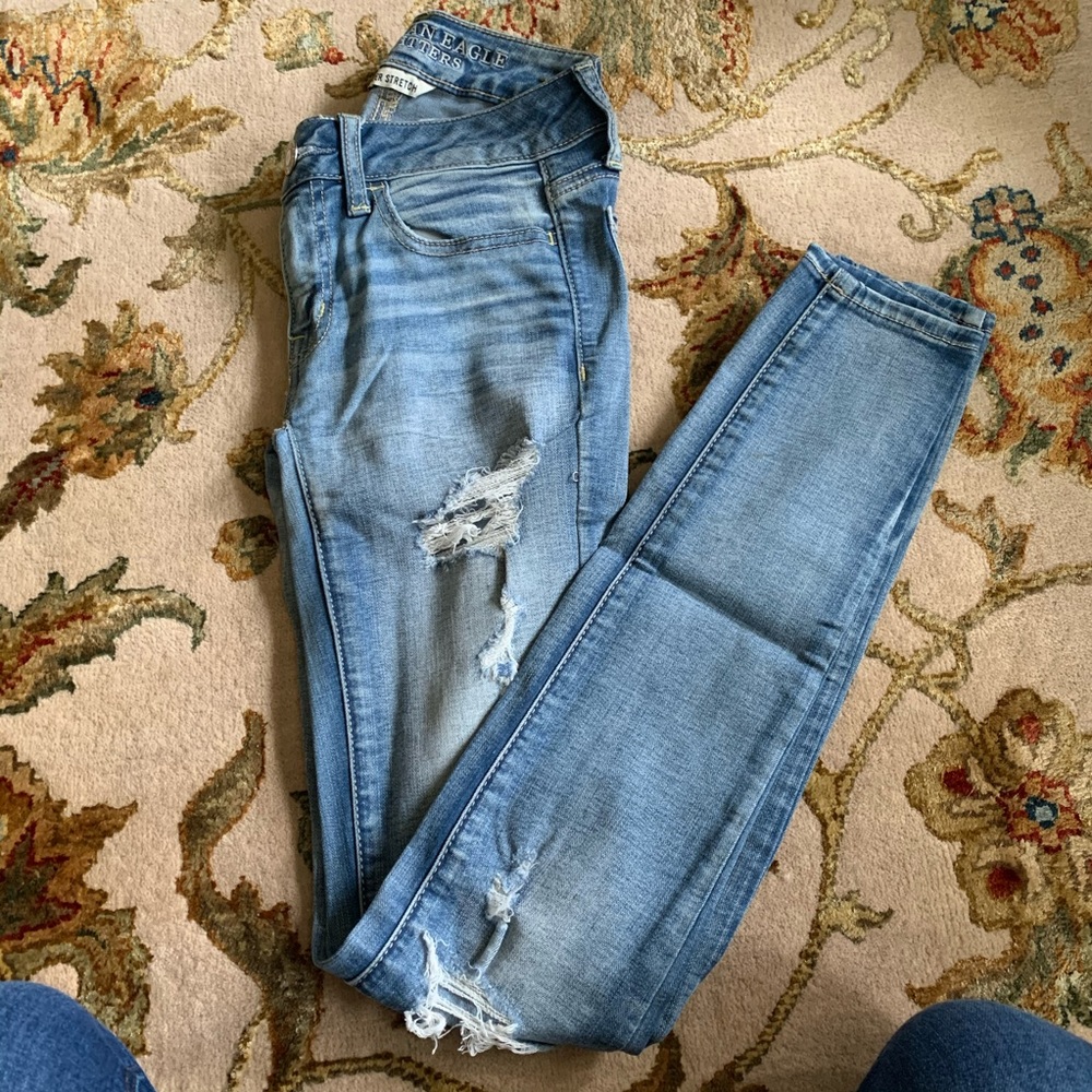 AE Ripped Jeggings